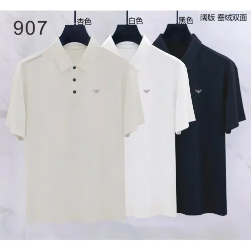 Replica Armani T-Shirts Short Sleeved For Men #1437925 $39.00 USD for Wholesale