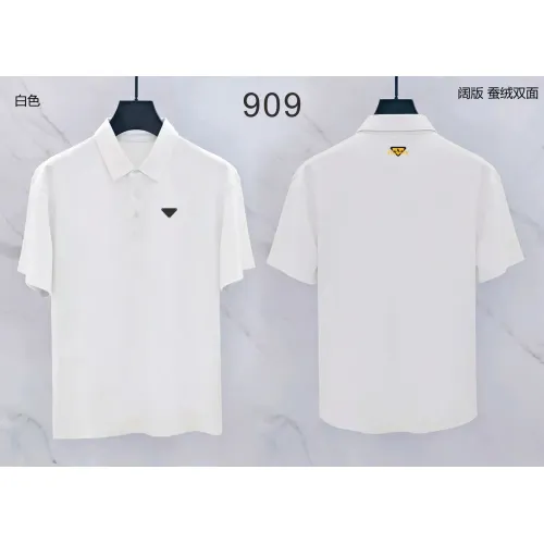 Prada T-Shirts Short Sleeved For Men #1437932 $39.00 USD, Wholesale Replica Prada T-Shirts