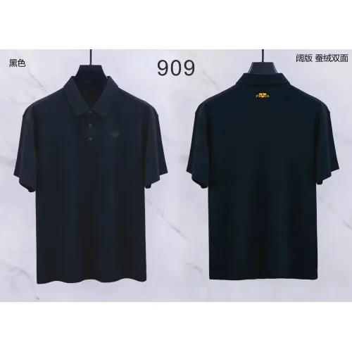 Prada T-Shirts Short Sleeved For Men #1437934 $39.00 USD, Wholesale Replica Prada T-Shirts