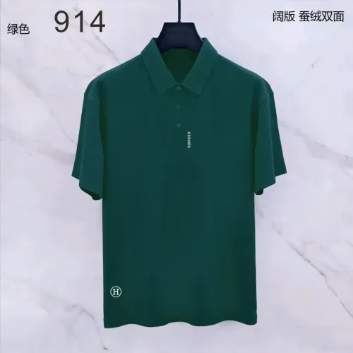 Hermes T-Shirts Short Sleeved For Men #1437942 $39.00 USD, Wholesale Replica Hermes T-Shirts
