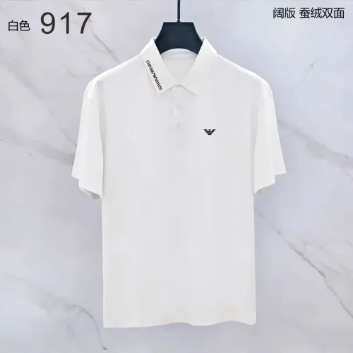 Armani T-Shirts Short Sleeved For Men #1437947 $39.00 USD, Wholesale Replica Armani T-Shirts