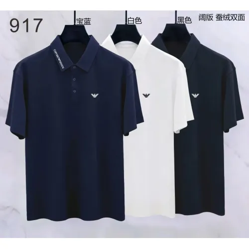 Replica Armani T-Shirts Short Sleeved For Men #1437947 $39.00 USD for Wholesale