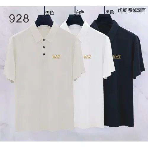 Replica Armani T-Shirts Short Sleeved For Men #1437965 $39.00 USD for Wholesale