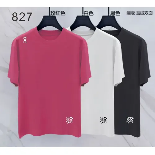 Replica LOEWE T-Shirts Short Sleeved For Men #1438017 $38.00 USD for Wholesale