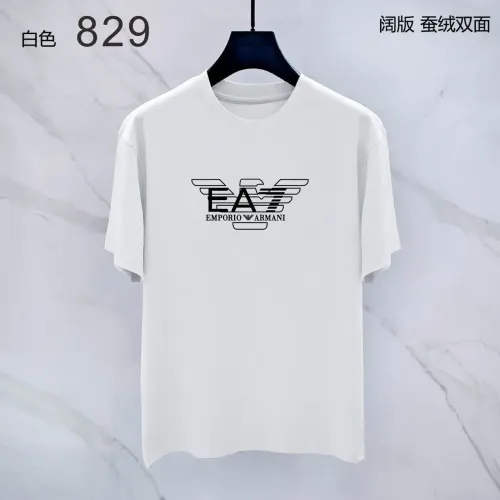 Armani T-Shirts Short Sleeved For Men #1438019 $38.00 USD, Wholesale Replica Armani T-Shirts