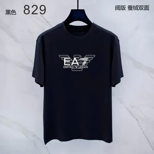 Armani T-Shirts Short Sleeved For Men #1438021 $38.00 USD, Wholesale Replica Armani T-Shirts