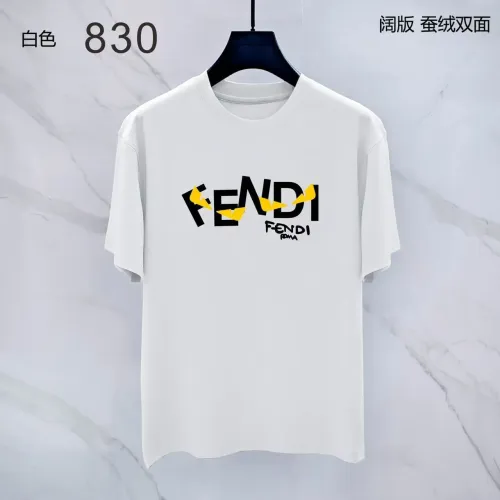 Fendi T-Shirts Short Sleeved For Men #1438022 $38.00 USD, Wholesale Replica Fendi T-Shirts