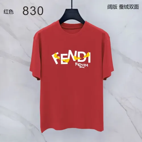 Fendi T-Shirts Short Sleeved For Men #1438023 $38.00 USD, Wholesale Replica Fendi T-Shirts