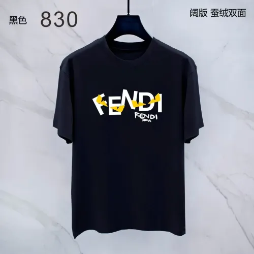 Fendi T-Shirts Short Sleeved For Men #1438024 $38.00 USD, Wholesale Replica Fendi T-Shirts