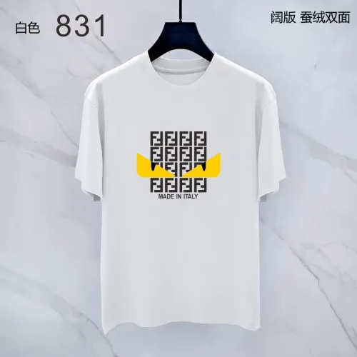 Fendi T-Shirts Short Sleeved For Men #1438025 $38.00 USD, Wholesale Replica Fendi T-Shirts