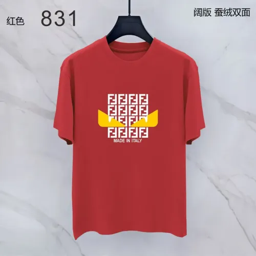 Fendi T-Shirts Short Sleeved For Men #1438026 $38.00 USD, Wholesale Replica Fendi T-Shirts