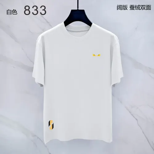 Fendi T-Shirts Short Sleeved For Men #1438031 $38.00 USD, Wholesale Replica Fendi T-Shirts