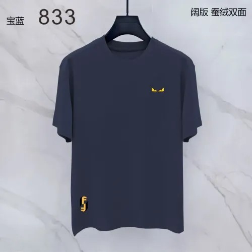 Fendi T-Shirts Short Sleeved For Men #1438032 $38.00 USD, Wholesale Replica Fendi T-Shirts