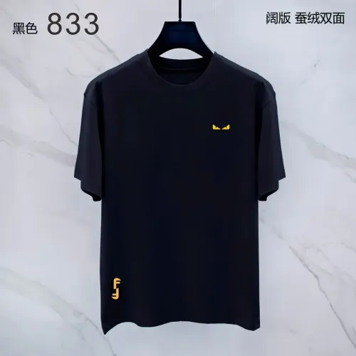 Fendi T-Shirts Short Sleeved For Men #1438033 $38.00 USD, Wholesale Replica Fendi T-Shirts