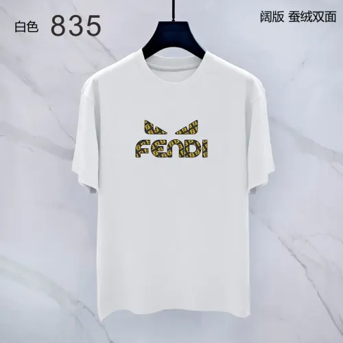 Fendi T-Shirts Short Sleeved For Men #1438034 $38.00 USD, Wholesale Replica Fendi T-Shirts