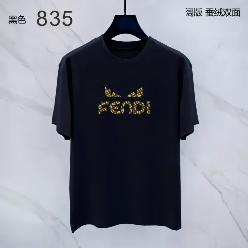 Fendi T-Shirts Short Sleeved For Men #1438036 $38.00 USD, Wholesale Replica Fendi T-Shirts