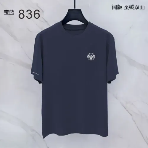 Armani T-Shirts Short Sleeved For Men #1438038 $38.00 USD, Wholesale Replica Armani T-Shirts