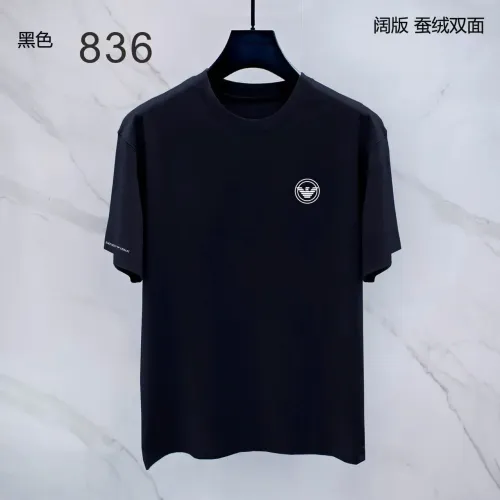 Armani T-Shirts Short Sleeved For Men #1438039 $38.00 USD, Wholesale Replica Armani T-Shirts