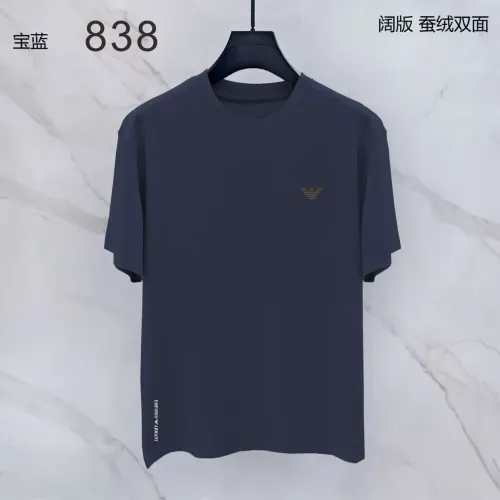 Armani T-Shirts Short Sleeved For Men #1438041 $38.00 USD, Wholesale Replica Armani T-Shirts