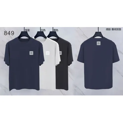 Replica LOEWE T-Shirts Short Sleeved For Men #1438072 $38.00 USD for Wholesale