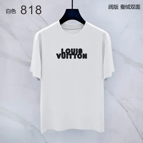 Louis Vuitton LV T-Shirts Short Sleeved For Men #1438076 $38.00 USD, Wholesale Replica Louis Vuitton LV T-Shirts