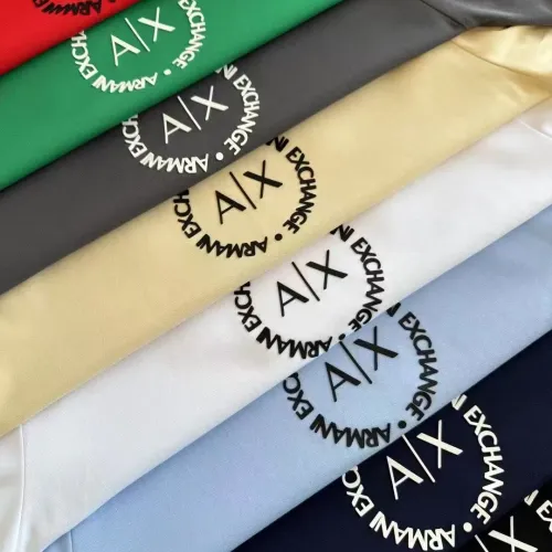 Replica Armani T-Shirts Short Sleeved For Men #1438105 $32.00 USD for Wholesale