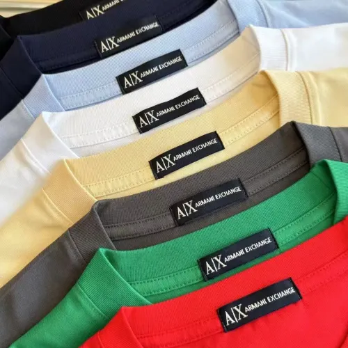 Replica Armani T-Shirts Short Sleeved For Men #1438107 $32.00 USD for Wholesale