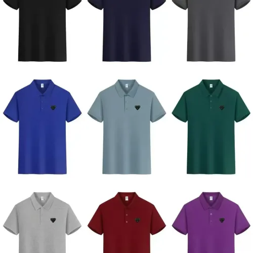 Replica Prada T-Shirts Short Sleeved For Men #1438169 $34.00 USD for Wholesale