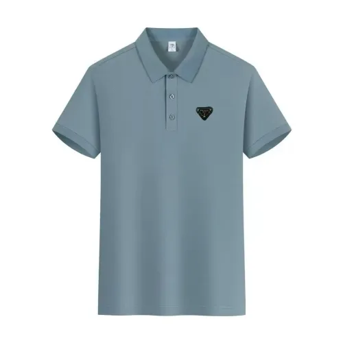 Prada T-Shirts Short Sleeved For Men #1438171 $34.00 USD, Wholesale Replica Prada T-Shirts