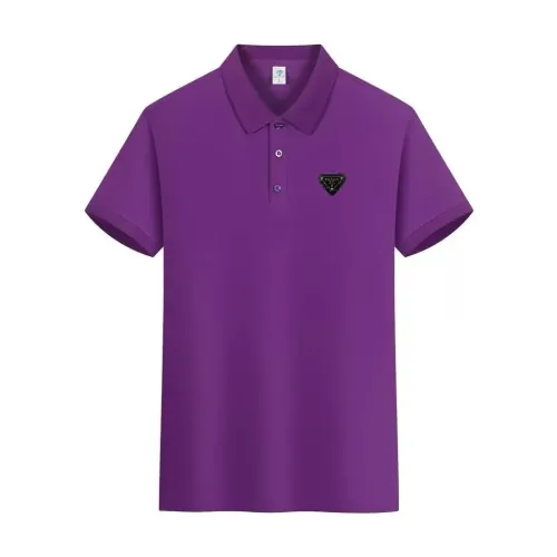 Prada T-Shirts Short Sleeved For Men #1438173 $34.00 USD, Wholesale Replica Prada T-Shirts