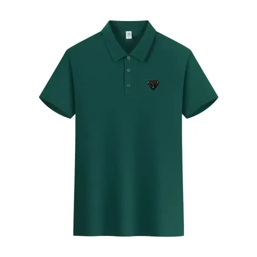 Prada T-Shirts Short Sleeved For Men #1438175 $34.00 USD, Wholesale Replica Prada T-Shirts