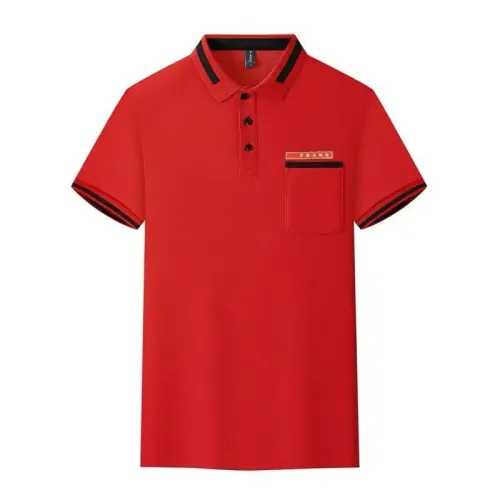 Prada T-Shirts Short Sleeved For Men #1438181 $34.00 USD, Wholesale Replica Prada T-Shirts