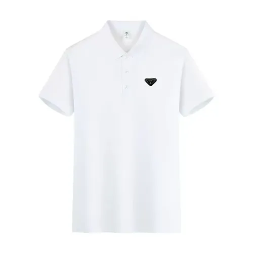Prada T-Shirts Short Sleeved For Men #1438184 $34.00 USD, Wholesale Replica Prada T-Shirts