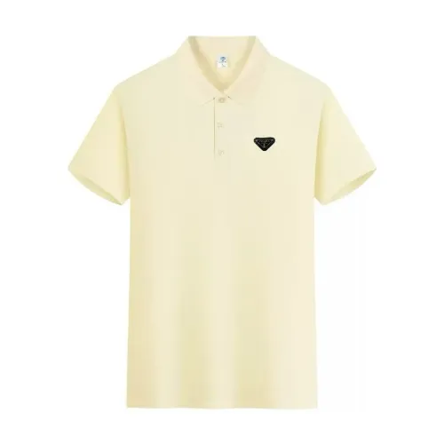 Prada T-Shirts Short Sleeved For Men #1438185 $34.00 USD, Wholesale Replica Prada T-Shirts