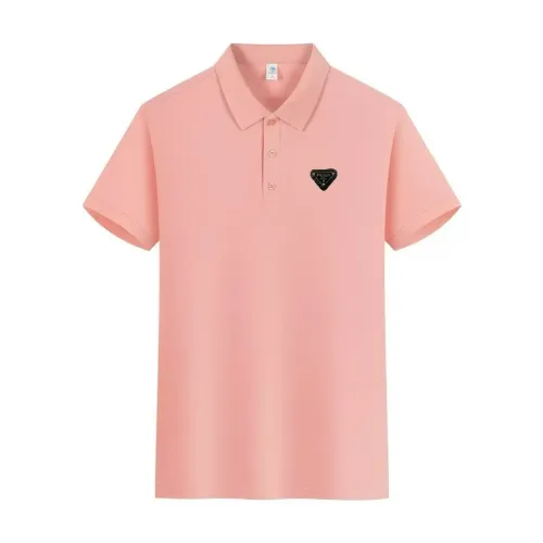 Prada T-Shirts Short Sleeved For Men #1438186 $34.00 USD, Wholesale Replica Prada T-Shirts