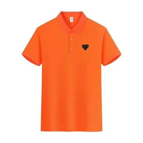 Prada T-Shirts Short Sleeved For Men #1438187 $34.00 USD, Wholesale Replica Prada T-Shirts