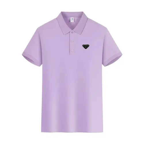 Prada T-Shirts Short Sleeved For Men #1438190 $34.00 USD, Wholesale Replica Prada T-Shirts