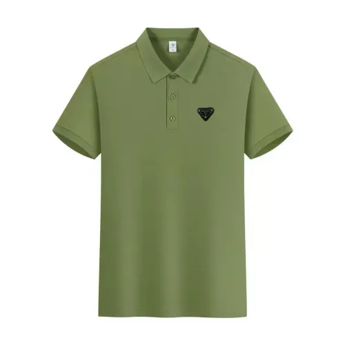 Prada T-Shirts Short Sleeved For Men #1438191 $34.00 USD, Wholesale Replica Prada T-Shirts