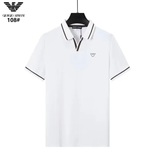 Armani T-Shirts Short Sleeved For Men #1438192 $39.00 USD, Wholesale Replica Armani T-Shirts