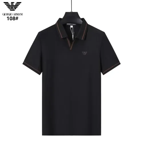 Armani T-Shirts Short Sleeved For Men #1438195 $39.00 USD, Wholesale Replica Armani T-Shirts