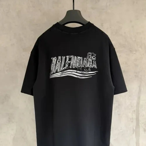 Balenciaga T-Shirts Short Sleeved For Men #1438267 $45.00 USD, Wholesale Replica Balenciaga T-Shirts