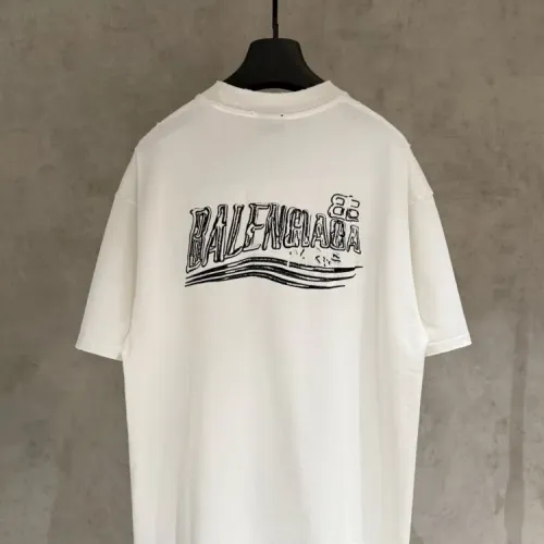 Balenciaga T-Shirts Short Sleeved For Unisex #1438268 $45.00 USD, Wholesale Replica Balenciaga T-Shirts