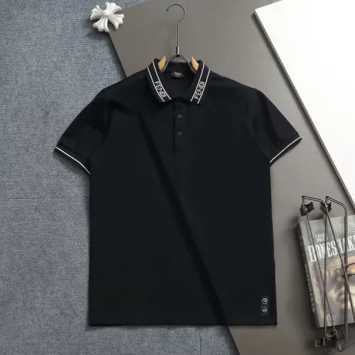 Fendi T-Shirts Short Sleeved For Men #1438270 $40.00 USD, Wholesale Replica Fendi T-Shirts