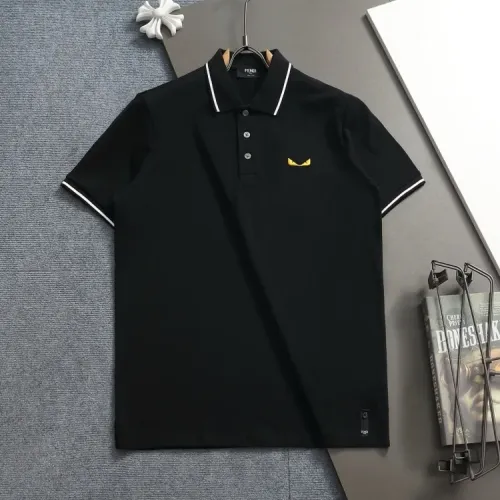 Fendi T-Shirts Short Sleeved For Men #1438271 $38.00 USD, Wholesale Replica Fendi T-Shirts