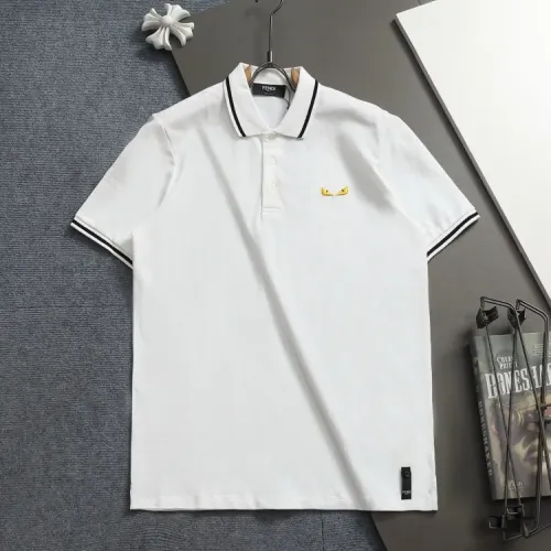 Fendi T-Shirts Short Sleeved For Men #1438272 $38.00 USD, Wholesale Replica Fendi T-Shirts