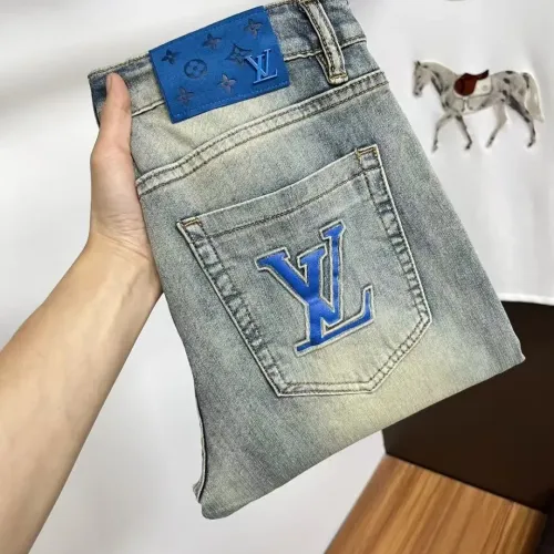 Louis Vuitton LV Jeans For Men #1438274 $48.00 USD, Wholesale Replica Louis Vuitton LV Jeans