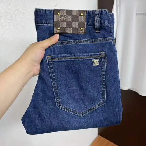 Louis Vuitton LV Jeans For Men #1438277 $48.00 USD, Wholesale Replica Louis Vuitton LV Jeans