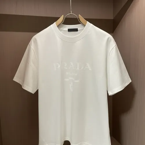 Prada T-Shirts Short Sleeved For Men #1438313 $39.00 USD, Wholesale Replica Prada T-Shirts