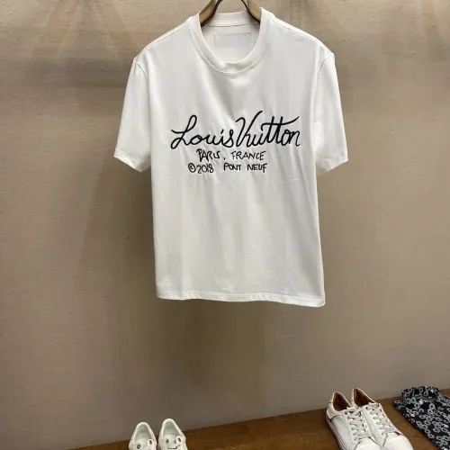 Louis Vuitton LV T-Shirts Short Sleeved For Men #1438315 $39.00 USD, Wholesale Replica Louis Vuitton LV T-Shirts