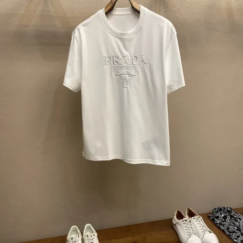 Prada T-Shirts Short Sleeved For Men #1438319 $39.00 USD, Wholesale Replica Prada T-Shirts